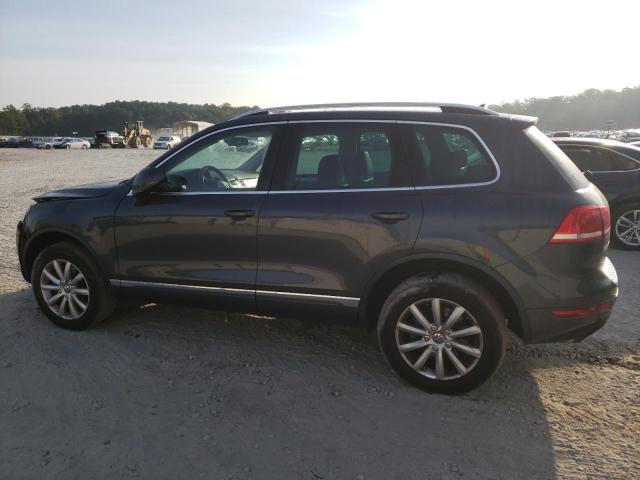 WVGEF9BP0CD009440 - 2012 VOLKSWAGEN TOUAREG V6 GRAY photo 2