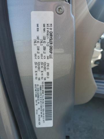 2C4RC1CGXDR802192 - 2013 CHRYSLER TOWN & COU TOURING L SILVER photo 13