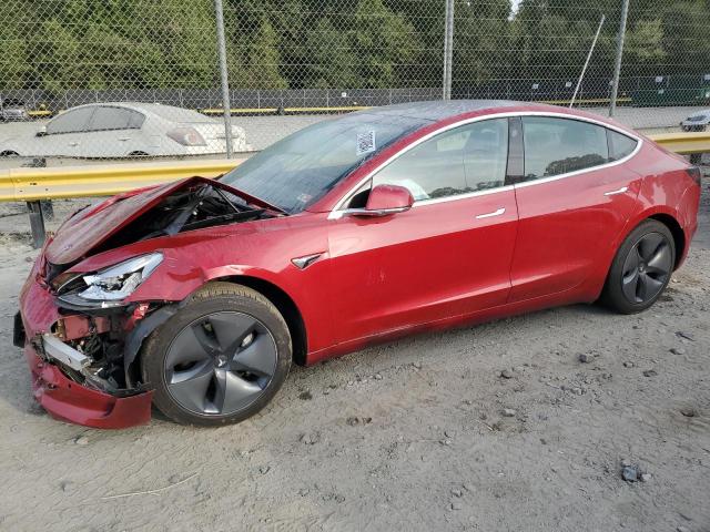 5YJ3E1EA9KF396570 - 2019 TESLA MODEL 3 RED photo 1