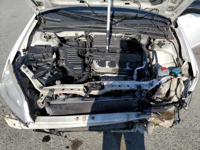 1HGEM22364L083937 - 2004 HONDA CIVIC DX VP თეთრი ფოტო 11