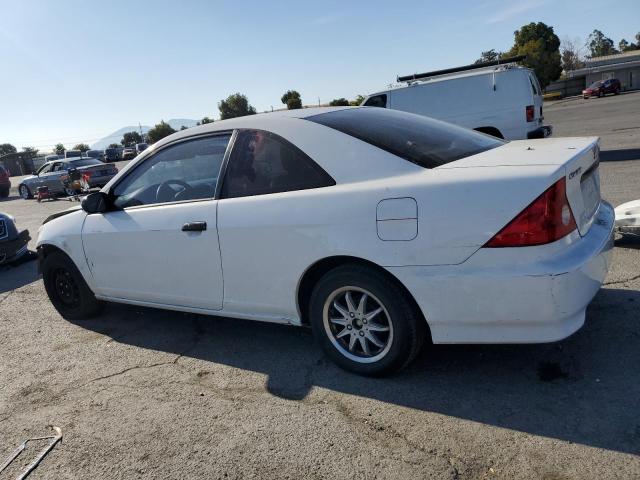 1HGEM22364L083937 - 2004 HONDA CIVIC DX VP თეთრი ფოტო 2