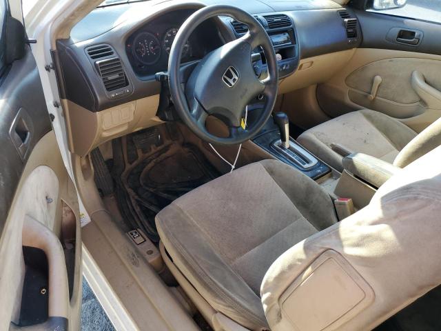 1HGEM22364L083937 - 2004 HONDA CIVIC DX VP თეთრი ფოტო 8