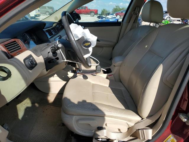 2G1WB5EK8B1151471 - 2011 CHEVROLET IMPALA LT RED photo 7