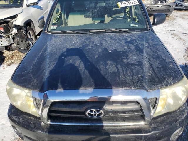 5TETX22N35Z047186 - 2005 TOYOTA TACOMA ACCESS CAB BLACK photo 11