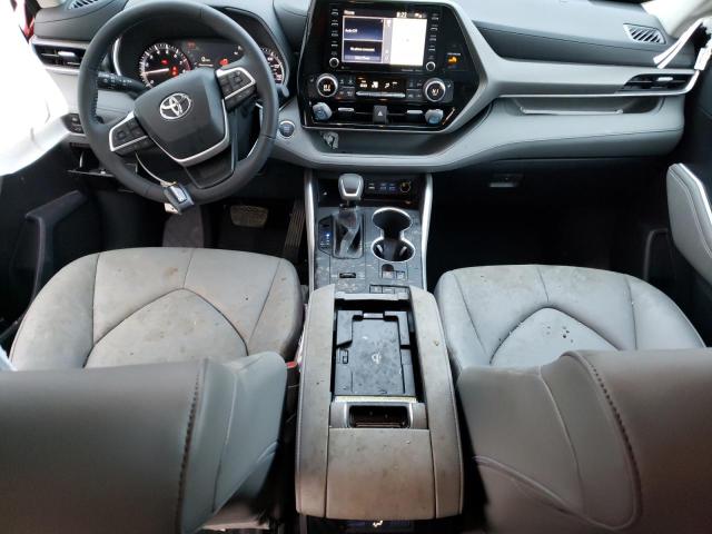 5TDHZRAH9NS110776 - 2022 TOYOTA HIGHLANDER XLE ბურგუნდია ფოტო 8