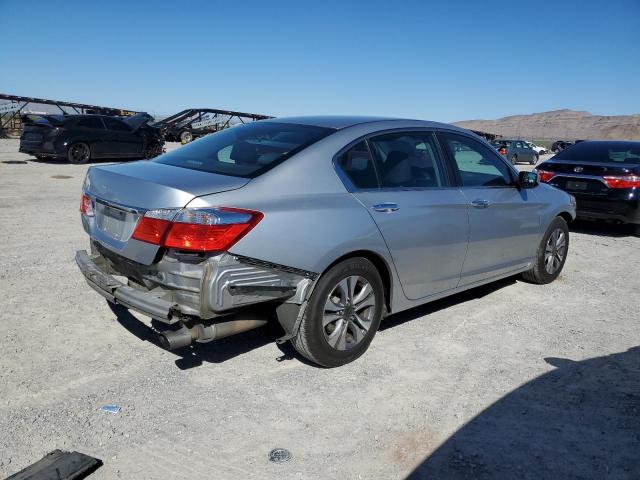 1HGCR2F34EA149384 - 2014 HONDA ACCORD LX SILVER photo 3