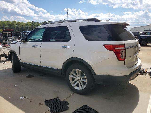 1FM5K7D88DGB57163 - 2013 FORD EXPLORER XLT WHITE photo 2