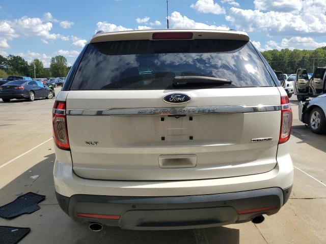 1FM5K7D88DGB57163 - 2013 FORD EXPLORER XLT WHITE photo 6