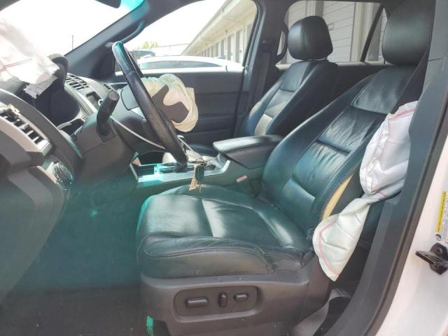 1FM5K7D88DGB57163 - 2013 FORD EXPLORER XLT WHITE photo 7