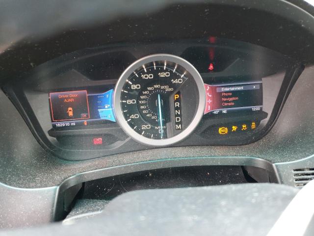 1FM5K7D88DGB57163 - 2013 FORD EXPLORER XLT WHITE photo 9