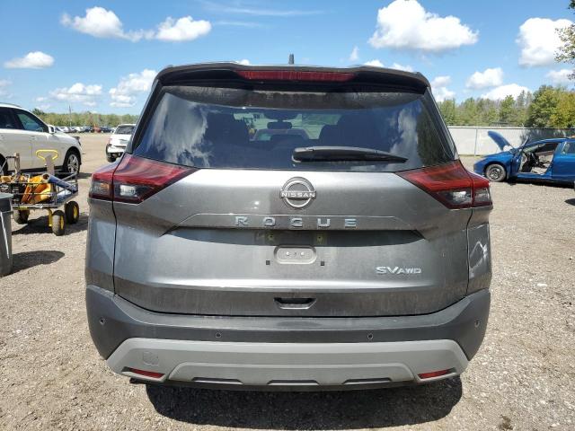 JN8BT3BB5PW184220 - 2023 NISSAN ROGUE SV GRAY photo 6