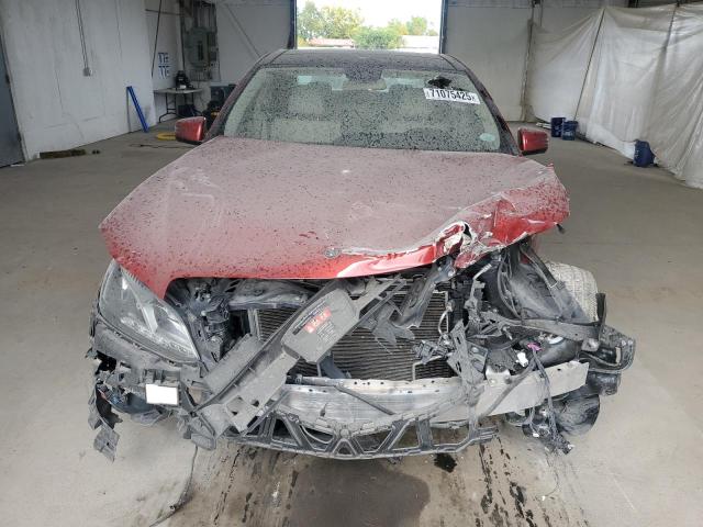 WDDHF8JB9EA971912 - 2014 MERCEDES-BENZ E 350 4MATIC BURGUNDY photo 5