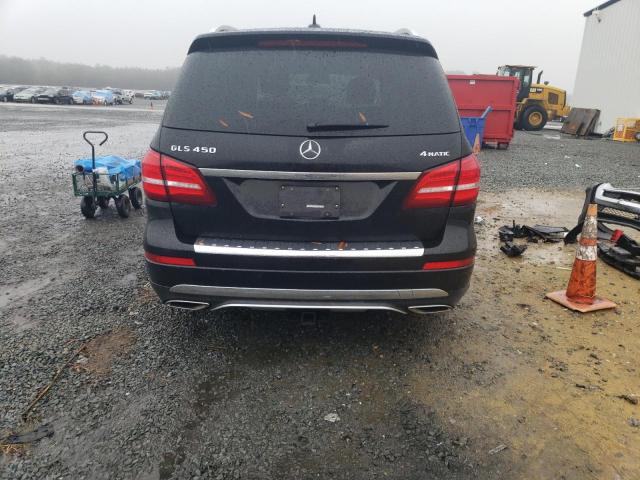 4JGDF6EE8HA782315 - 2017 MERCEDES-BENZ GLS 450 4MATIC BLACK photo 6