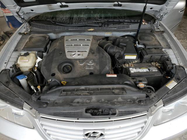 KMHFC46F06A131917 - 2006 HYUNDAI AZERA SE SILVER photo 11