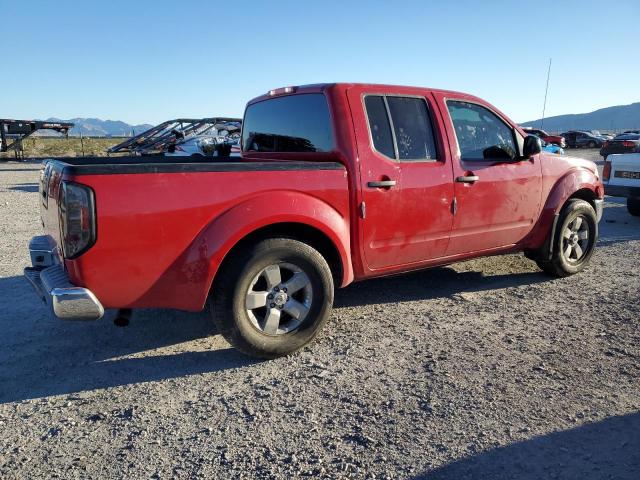 1N6AD0ER1AC438782 - 2010 NISSAN FRONTIER CREW CAB SE RED photo 3