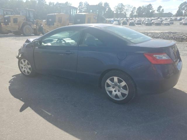 2HGFG1B6XBH517352 - 2011 HONDA CIVIC LX BLUE photo 2