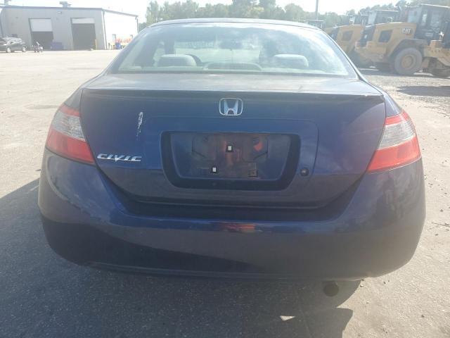 2HGFG1B6XBH517352 - 2011 HONDA CIVIC LX BLUE photo 6