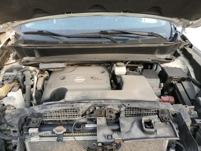 5N1AR2MM2EC663316 - 2014 NISSAN PATHFINDER S Ақ фото 12