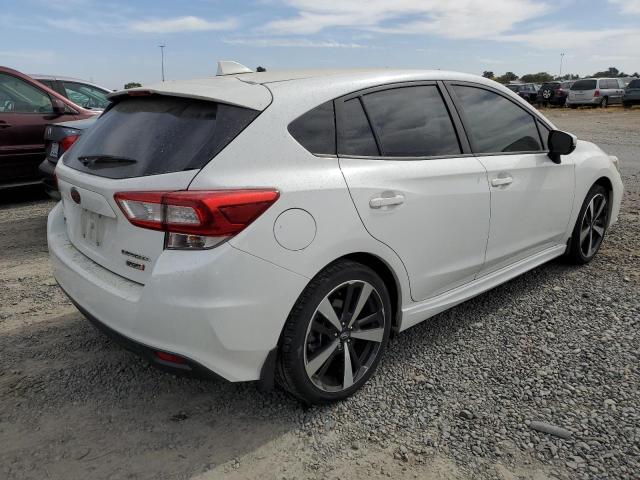 4S3GTAJ6XK3754068 - 2019 SUBARU IMPREZA SPORT WHITE photo 3