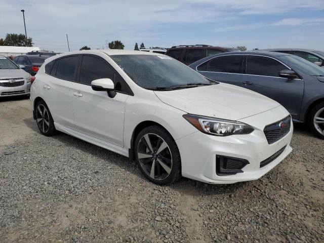 4S3GTAJ6XK3754068 - 2019 SUBARU IMPREZA SPORT WHITE photo 4