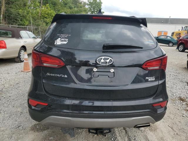 5NMZUDLB0HH030949 - 2017 HYUNDAI SANTA FE SPORT BLACK photo 6