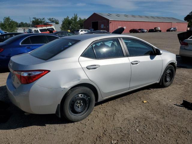 2T1BURHE3GC610444 - 2016 TOYOTA COROLLA L Արծաթագույն լուսանկար 3