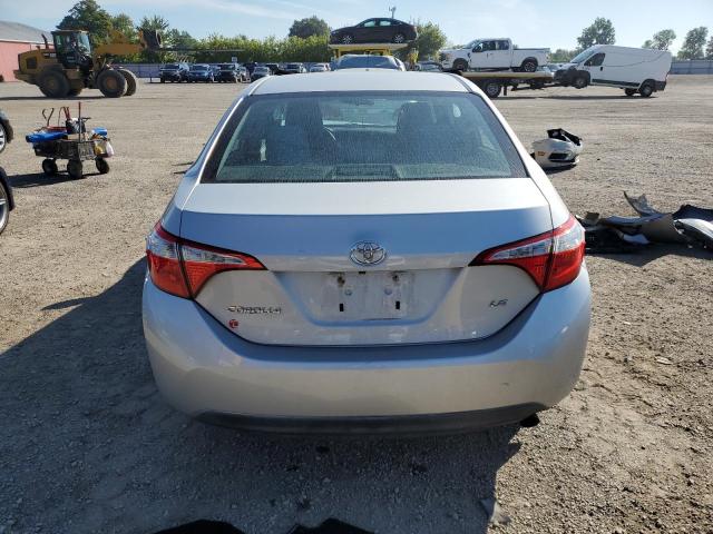 2T1BURHE3GC610444 - 2016 TOYOTA COROLLA L Արծաթագույն լուսանկար 6