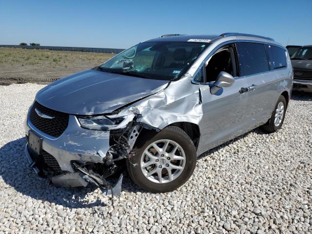 2C4RC1BG3MR528142 - 2021 CHRYSLER PACIFICA TOURING L SILVER photo 1