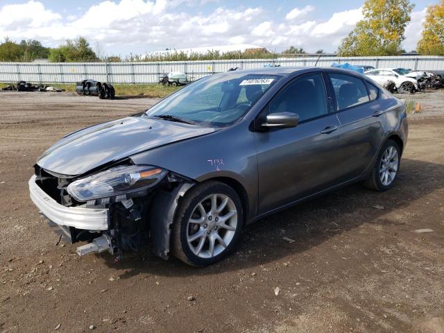 1C3CDFBA8DD291831 - 2013 DODGE DART SXT GRAY photo 1