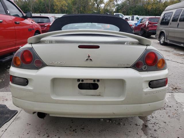 4A3AE75H53E018284 - 2003 MITSUBISHI ECLIPSE SPYDER GTS BEIGE photo 6