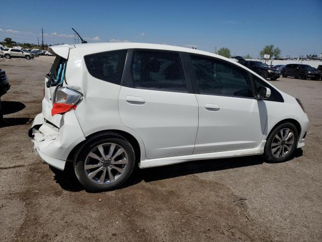 JHMGE8H54DC046528 - 2013 HONDA FIT SPORT თეთრი ფოტო 3