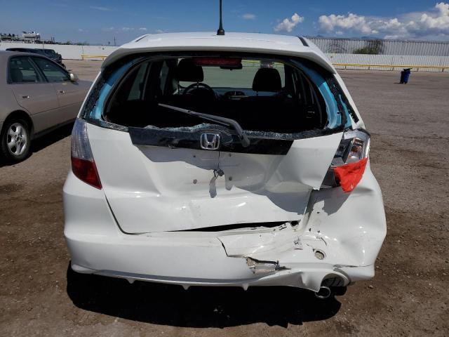 JHMGE8H54DC046528 - 2013 HONDA FIT SPORT თეთრი ფოტო 6