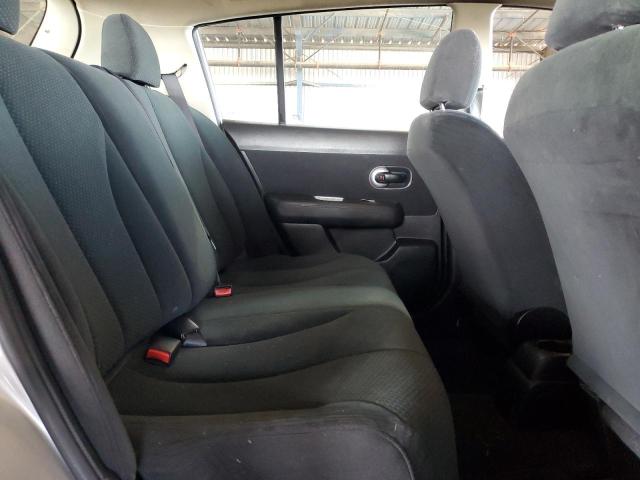 3N1BC1CP3CK282438 - 2012 NISSAN VERSA S SILVER photo 10