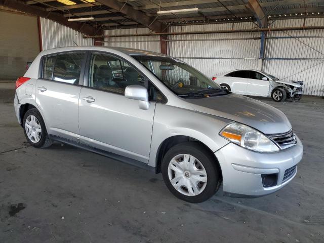 3N1BC1CP3CK282438 - 2012 NISSAN VERSA S SILVER photo 4