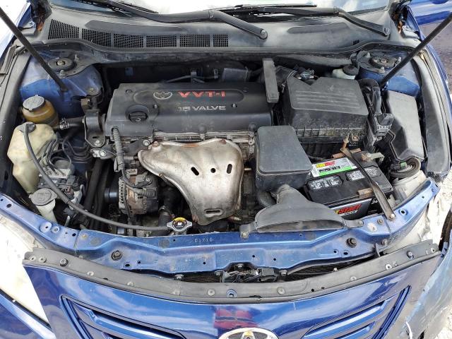 4T1BE46K09U264508 - 2009 TOYOTA CAMRY BASE BLUE photo 11