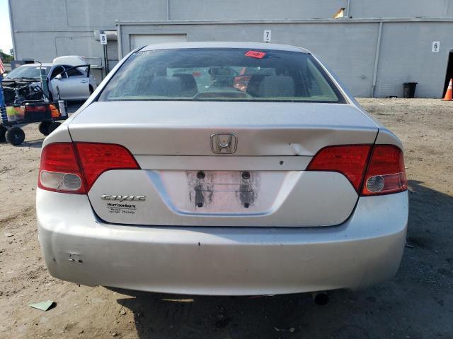 1HGFA16847L026721 - 2007 HONDA CIVIC EX SILVER photo 6