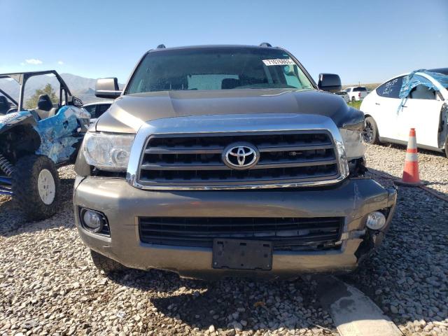 5TDBM5G10CS001708 - 2012 TOYOTA SEQUOIA SR5 GRAY photo 5