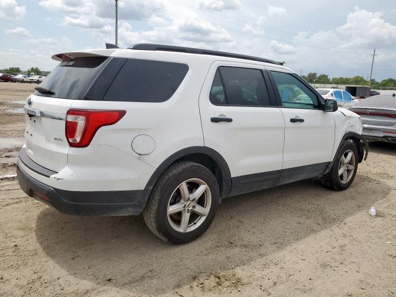 1FM5K8B84JGB95204 - 2018 FORD EXPLORER 白色 照片 3