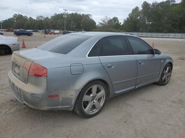 WAUDH78E38A048257 - 2008 AUDI A4 3.2 QUATTRO GRAY photo 3