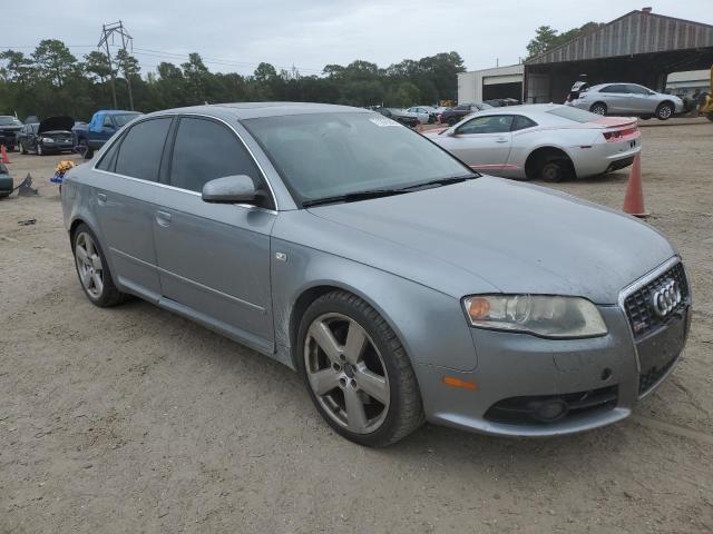 WAUDH78E38A048257 - 2008 AUDI A4 3.2 QUATTRO GRAY photo 4