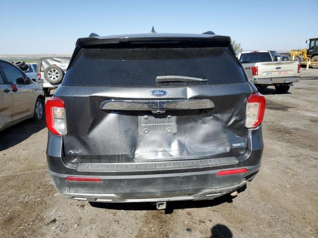 1FMSK8DH4LGB53411 - 2020 FORD EXPLORER XLT GRAY photo 6