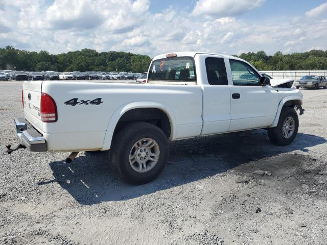 1D7HG42N34S685318 - 2004 DODGE DAKOTA SLT WHITE photo 3