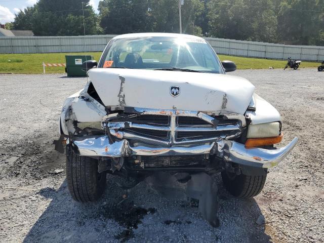 1D7HG42N34S685318 - 2004 DODGE DAKOTA SLT WHITE photo 5