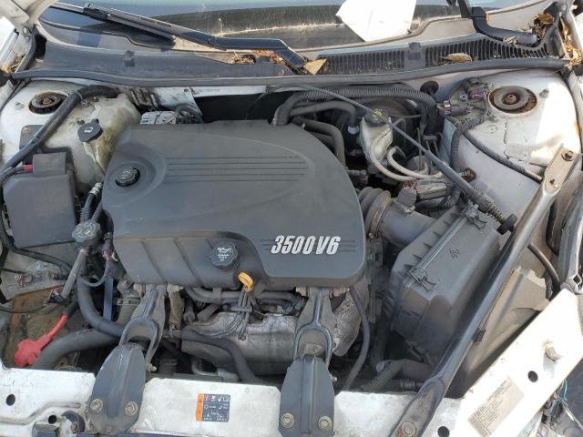 2G1WG5EK1B1252613 - 2011 CHEVROLET IMPALA LT WHITE photo 11