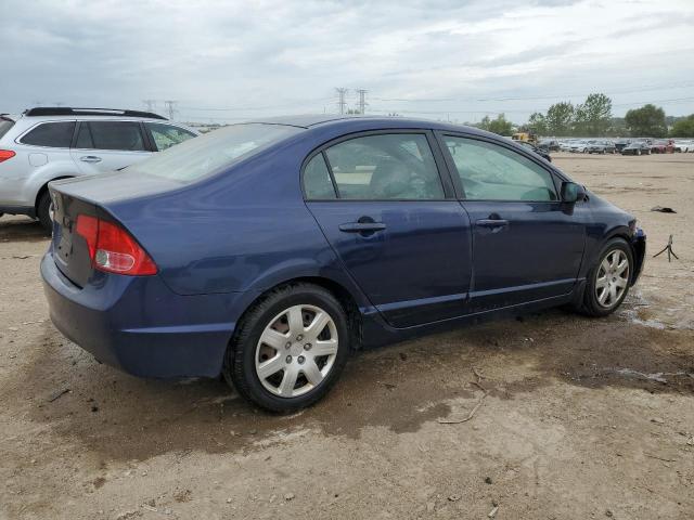 1HGFA16527L049257 - 2007 HONDA CIVIC LX ლურჯი ფოტო 3