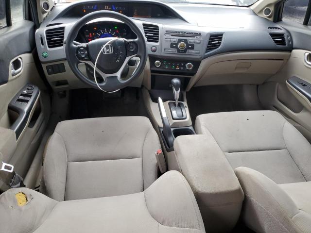 2HGFB2F85CH519026 - 2012 HONDA CIVIC EX GRAY photo 8