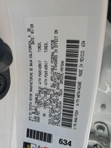 3TMAZ5CNXLM128164 - 2020 TOYOTA TACOMA DOUBLE CAB WHITE photo 12