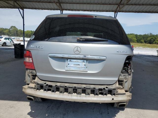 4JGBB8GB2AA574292 - 2010 MERCEDES-BENZ ML 350 4MATIC SILVER photo 6