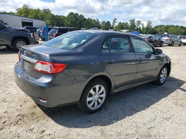 2T1BU4EE7DC990195 - 2013 TOYOTA COROLLA BASE Сұр фото 3