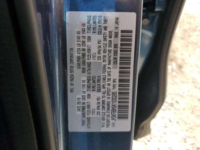 JM3KFBBM2K1630285 - 2019 MAZDA CX-5 SPORT BLUE photo 13